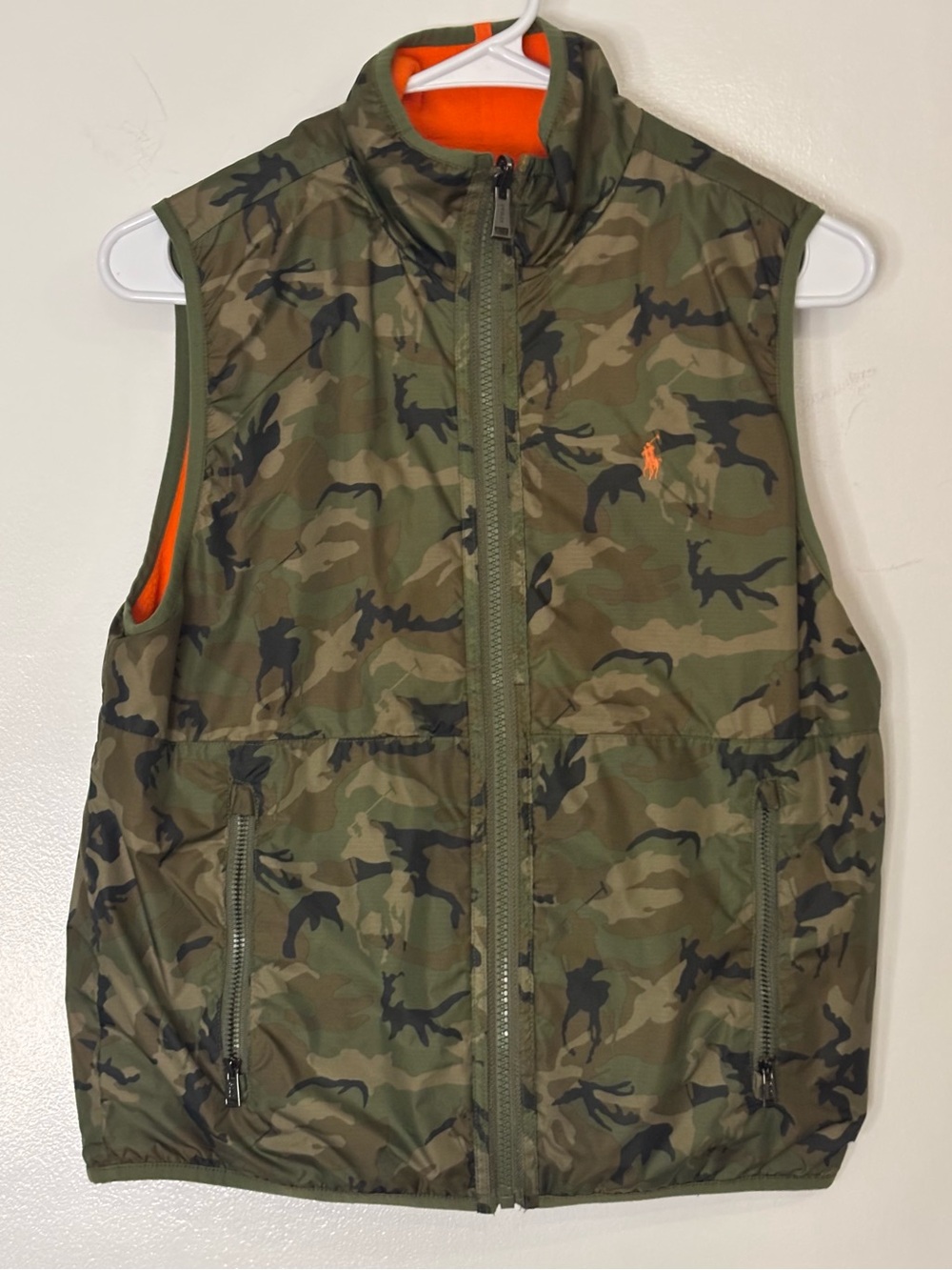 Ralph Lauren Reversible Down Vest Camouflage